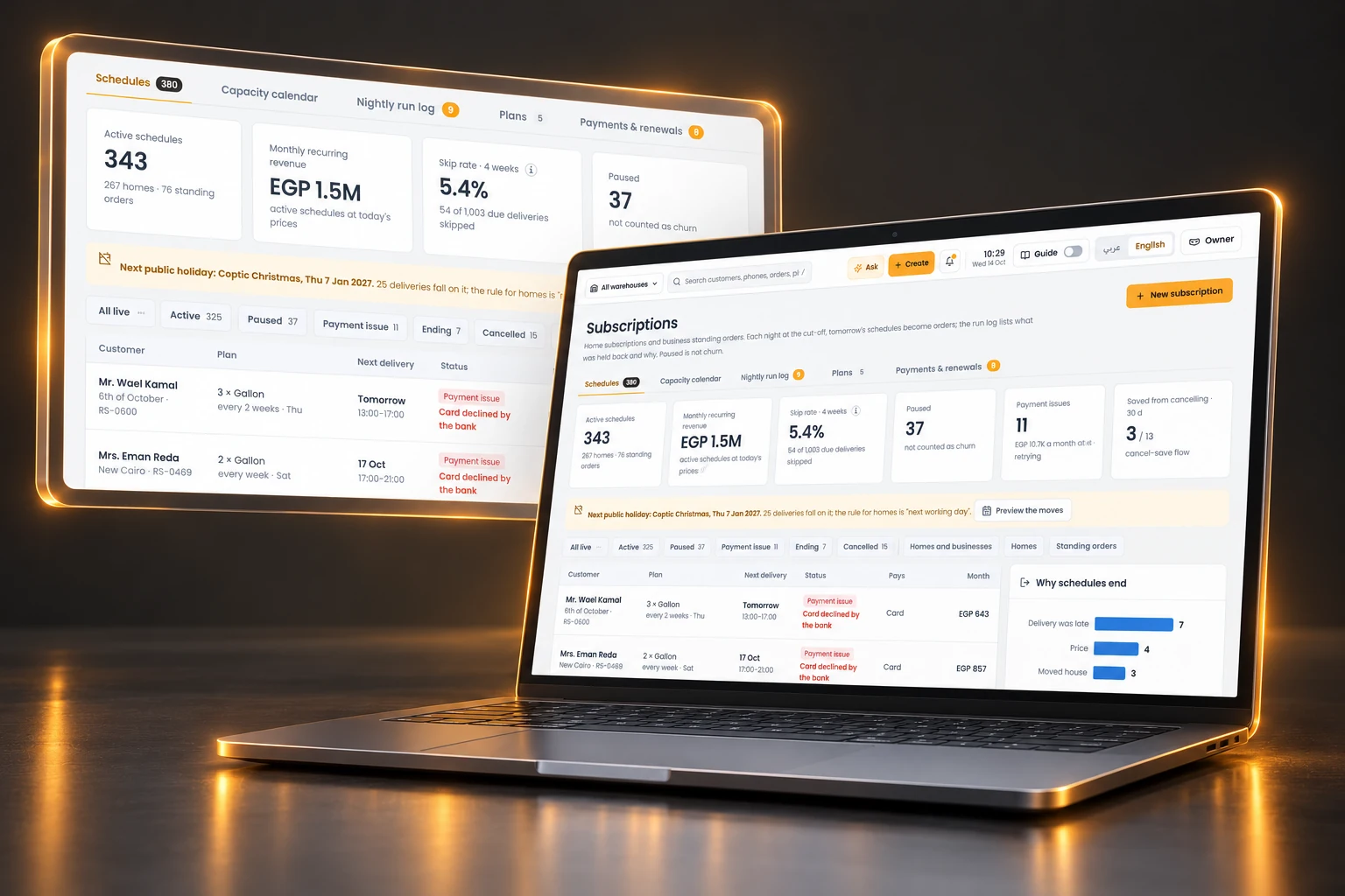 Commit & prepare sample product visualization